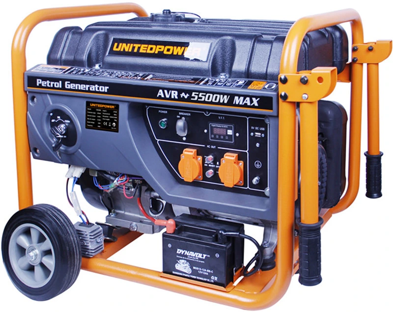 United Power Electric Start and Emergency Portable Petrol/Gasoline Generator with United Power Gg6300