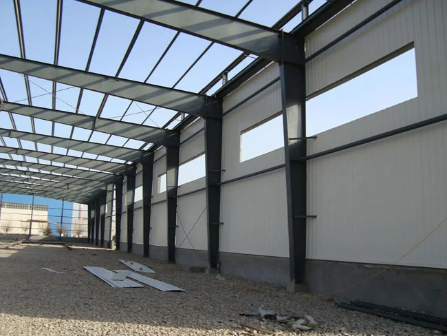 200~20000 Sqm Prefab Steel Frame Building for Warehouse