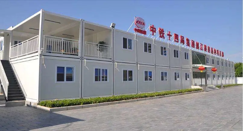 Shanghai Port Prefab Quick Assembly Modular Container Houses Dormitory