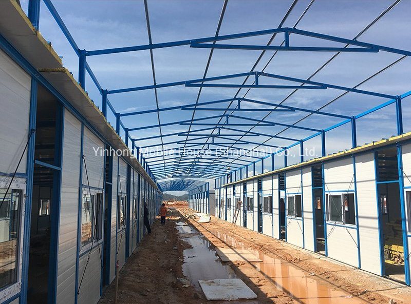 Low Cost Modular House 1 Story Worker Dormitory Modular Home Mobile Home Prefab House