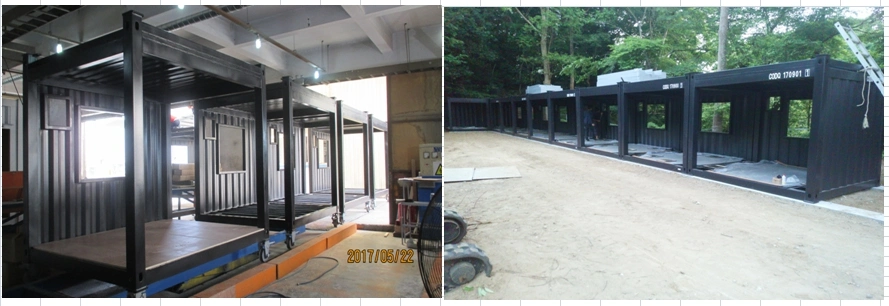 20/40FT Mobile Prefabricated Customer Container House/ Prefab Modular Container House/Container Shop for Barbecue