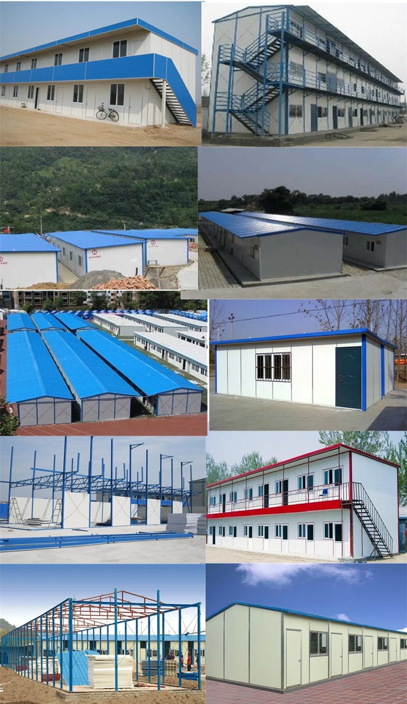 Kenya Construction Site Sandwich Panel Steel Structure Prefab Modular Office