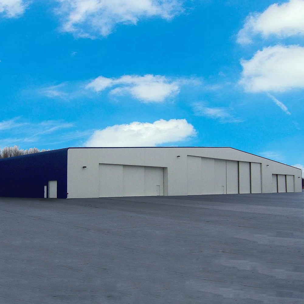 30 Meter Span Prefabricated Steel Building Durable Warehouse Steel Structure