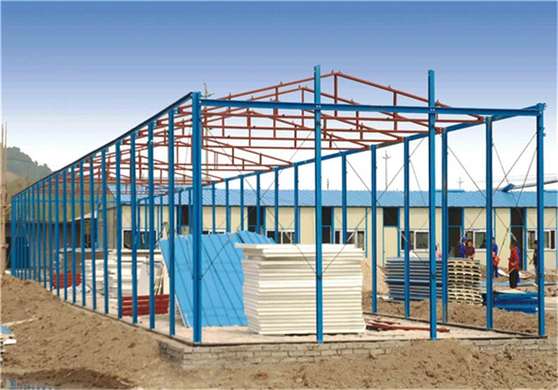 Jakarta Sandwich Panel Steel Structure Prefab Modular Office