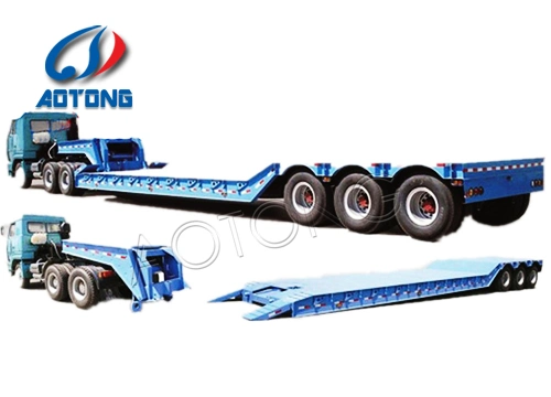 80t/100t /150tons Detachable Gooseneck Lowbed Hydraulic Detachable Gooseneck Lowbody Trailer Removable Gooseneck /Detachable Gooseneck Trailer