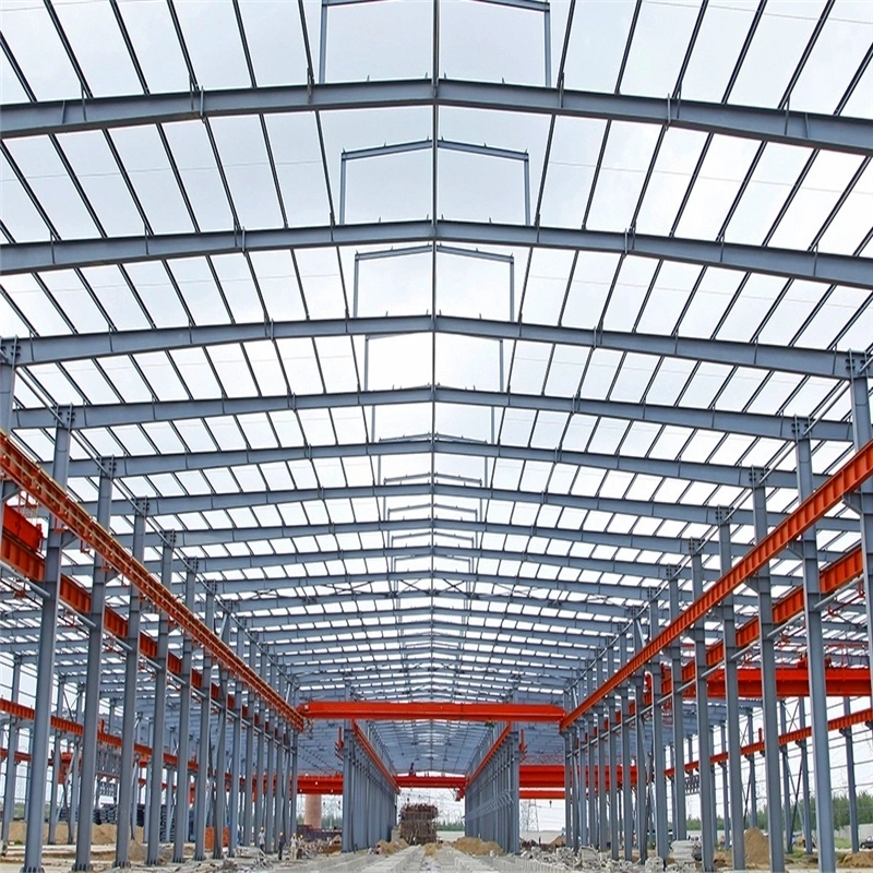 Prefabricated Metal Warehouse Structures Construction Building for Storage