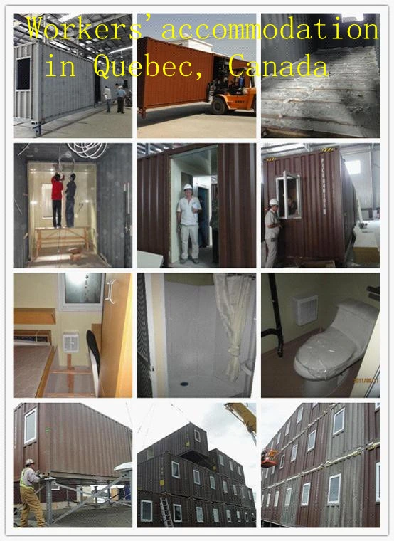 Container House for Modular Prefabricated Hotel Rooms