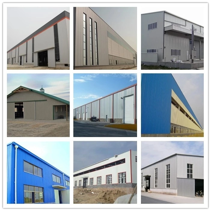 Prefabricated Metal Warehouse Structures Construction Building for Storage