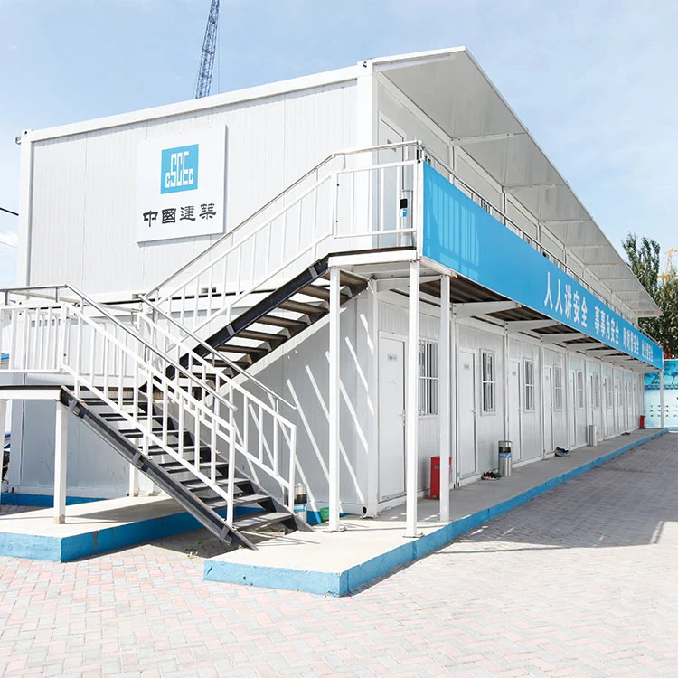 Multi-Story 10FT 20FT Prefabricated Container Homes House Office Dormitory