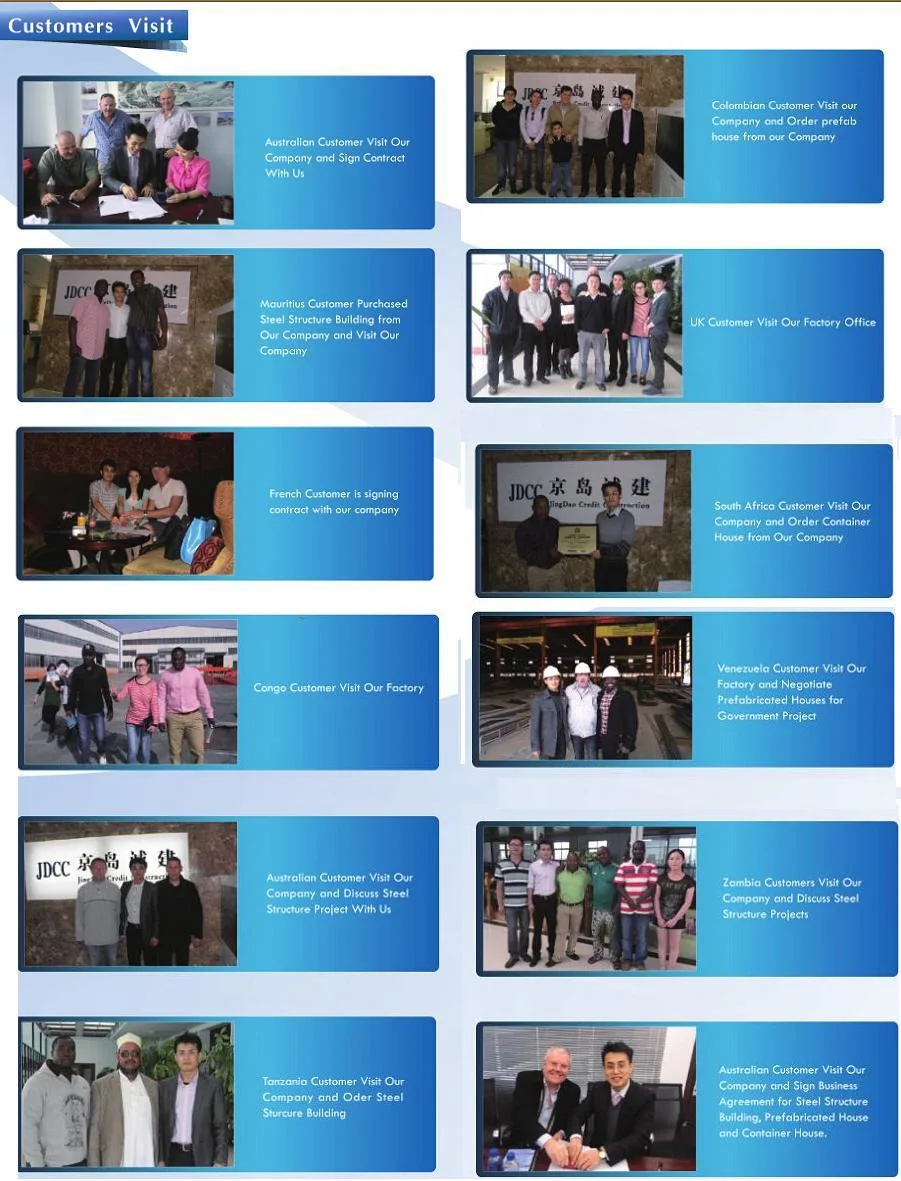 Light Steel Building Prefabricated Modern Mobile Prefabricated Prefab Workshop Warehouse Factory Frame Construction Building Structure Hangar