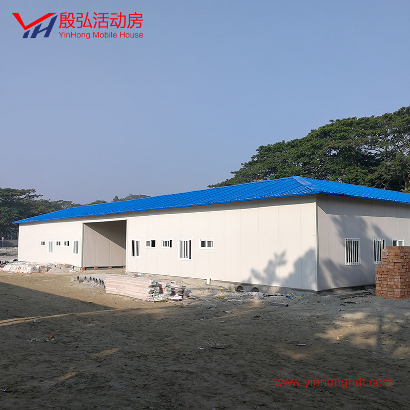 Building Material Cambodia Project Galvanized Mobile Modular Prefabricated Building