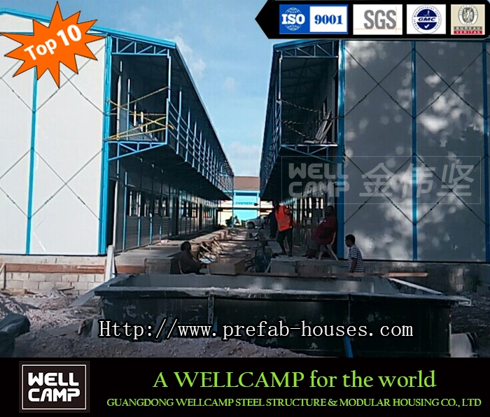 Wellcamp Prefab Steel Structure Building Modular Building Office Prefab Log House