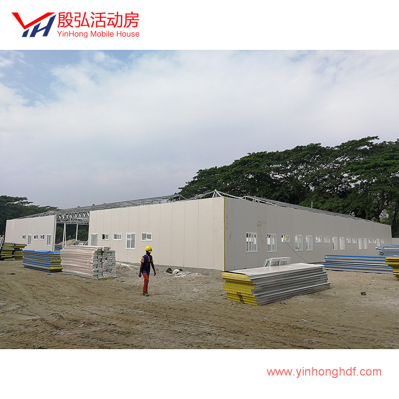 Building Material Cambodia Project Galvanized Mobile Modular Prefabricated Building