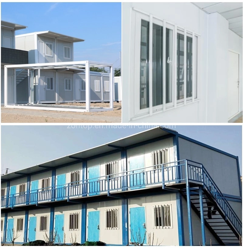 Prefabricated Houses New Design Luxury 2 Storey Container House for Cafe Hotel