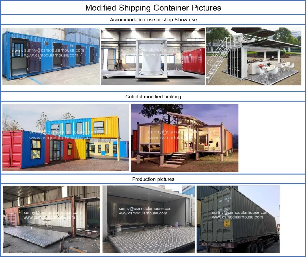 20FT Flat Pack Container House/Prefabricated Container House/Container Houses for Sale