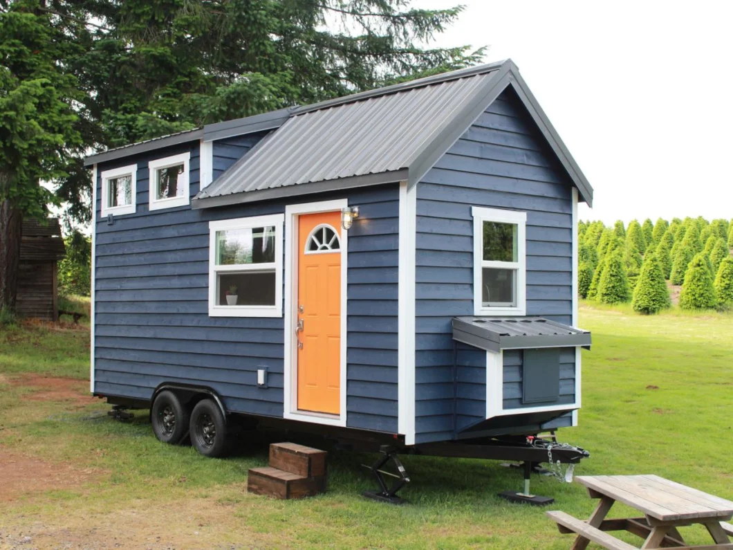 Prefabricated 1 Bedroom Mobile Homes Tiny House Trailer
