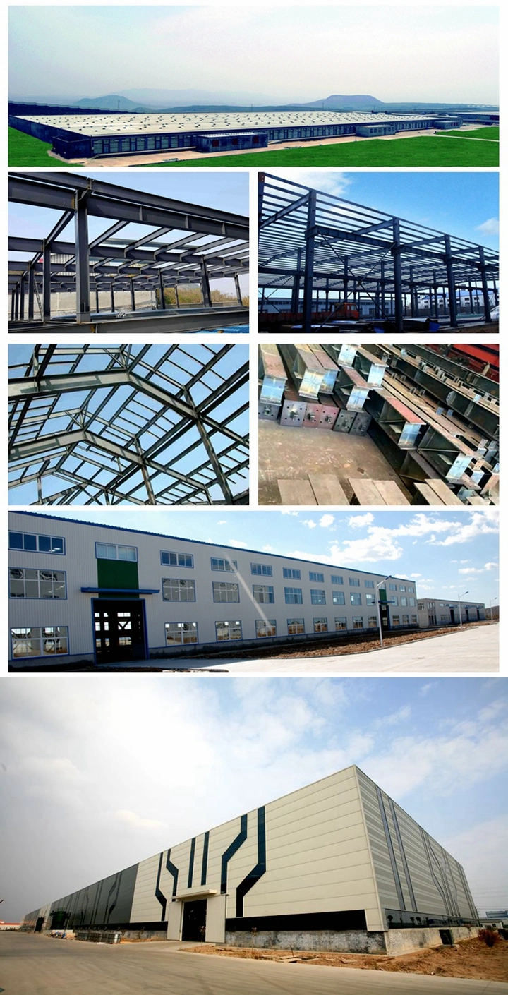 2020 Steel Structure Framed Commercial Office Building/Structural Steel Truss Building Prefabricated Construction with Drawing