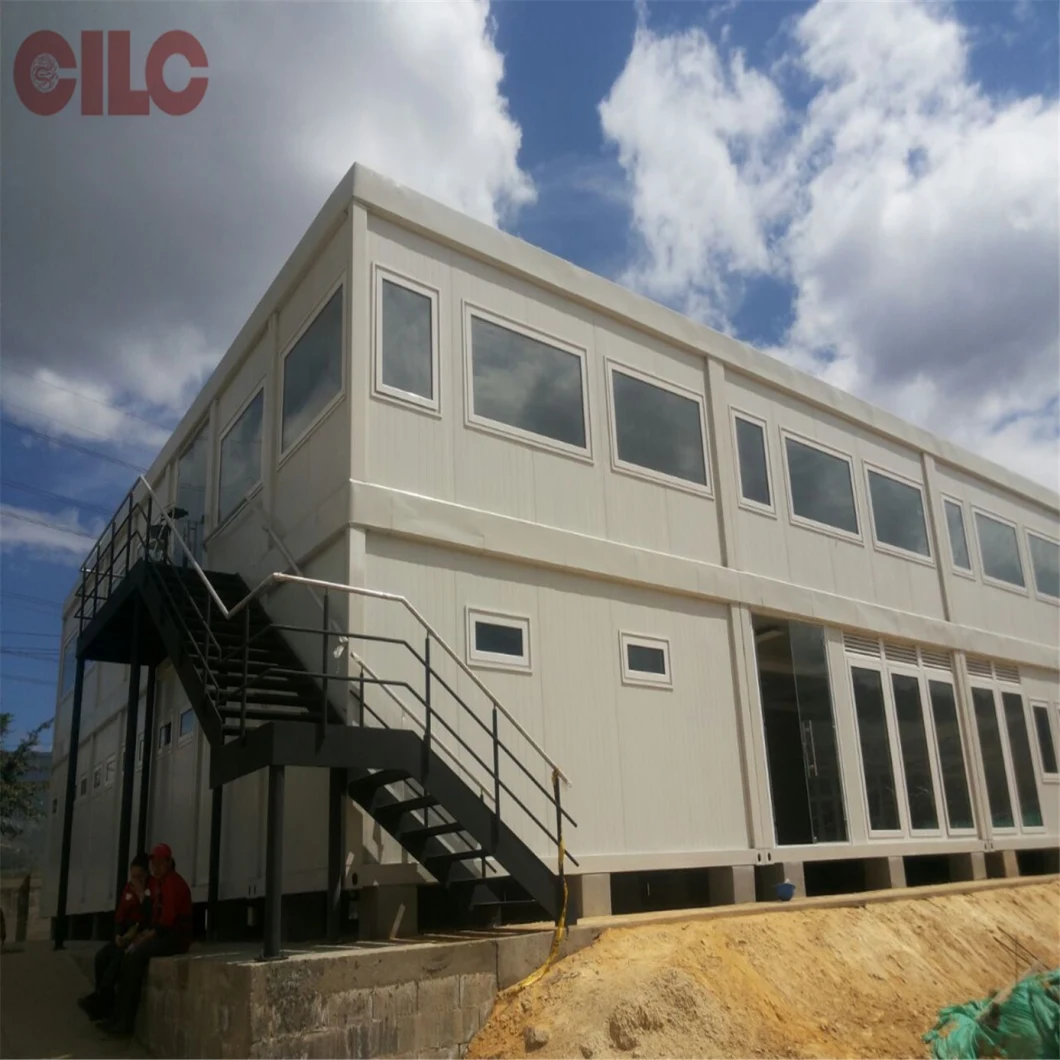 Steel Structure Prefab Mobile Modular House for Temporary Offices, Dormitories
