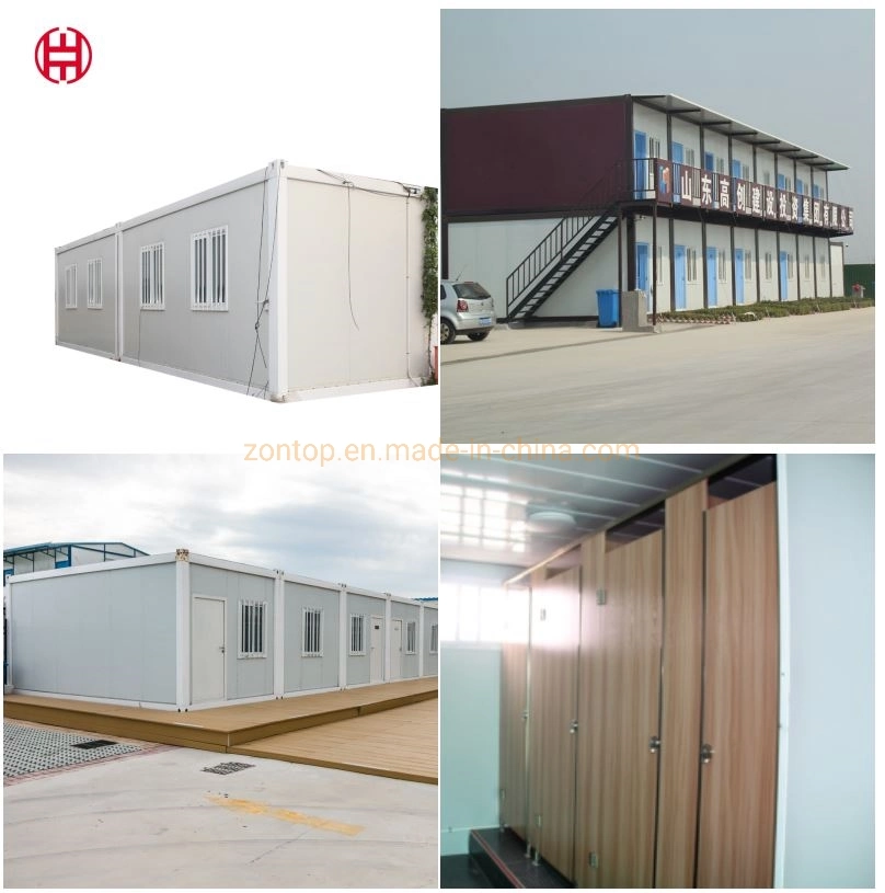 40FT 20FT Steel Living Designs Prefab Container House for Office Homes Building for Sale