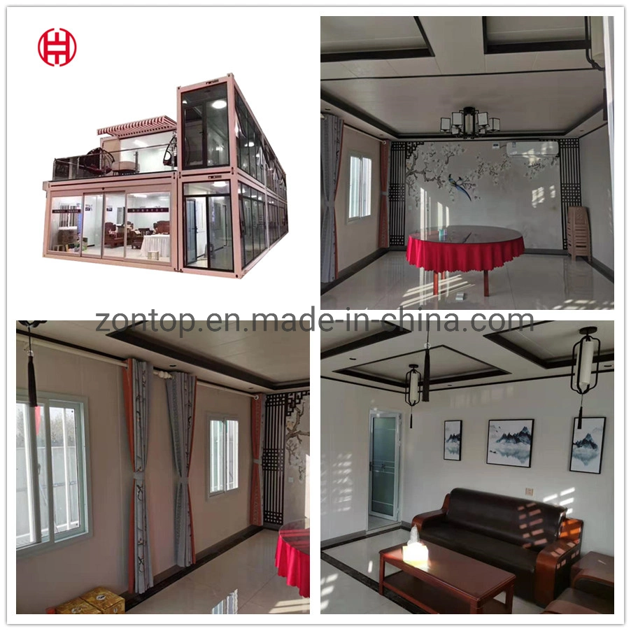 2 Bedroom 20m2 Single 20FT Tiny House Container for Refugee