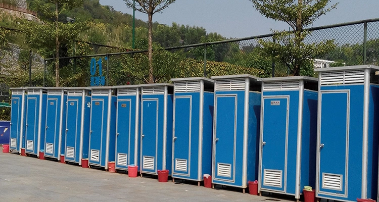 Wholesale Cheap Price Portable Chemical Toilet Mobile Movable Portable Toilet Cabin Movable Toilets for Sale