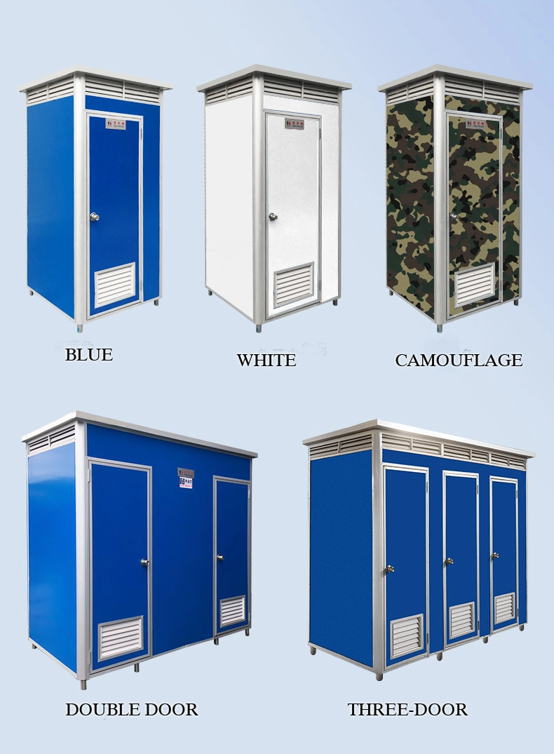 Wholesale Cheap Price Portable Chemical Toilet Mobile Movable Portable Toilet Cabin Movable Toilets for Sale