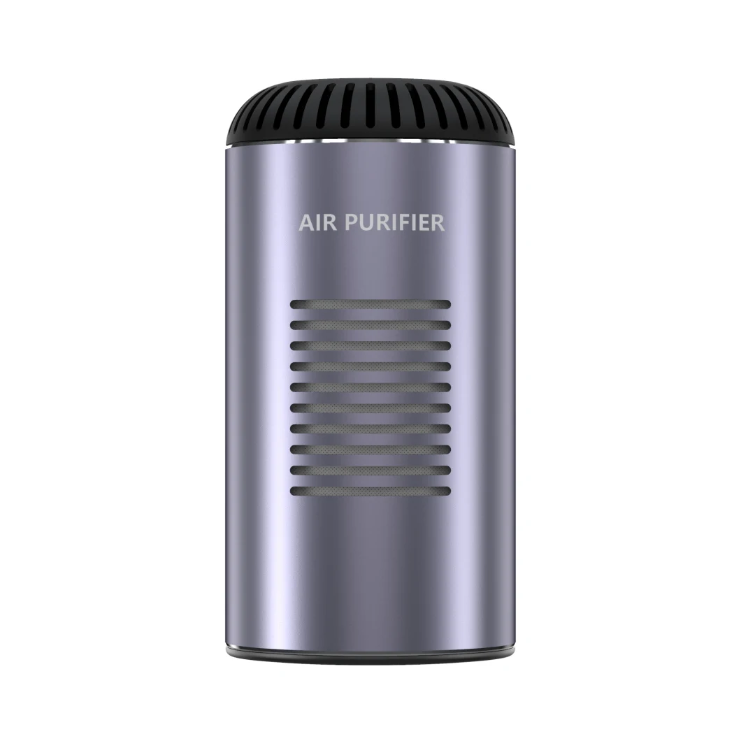 Mini Portable Air Purifier with True HEPA for Car Bedroom Kitchen Office Allergies and Pets