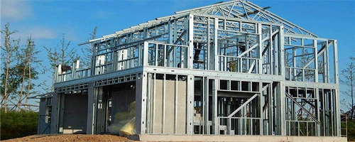 New Design Steel Structure Prefabricated Villa Prefab Steel Light Steel Villa