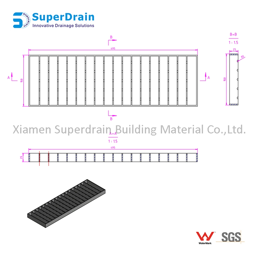 Open Web Steel Truss Floor Steel Security Mesh Grating