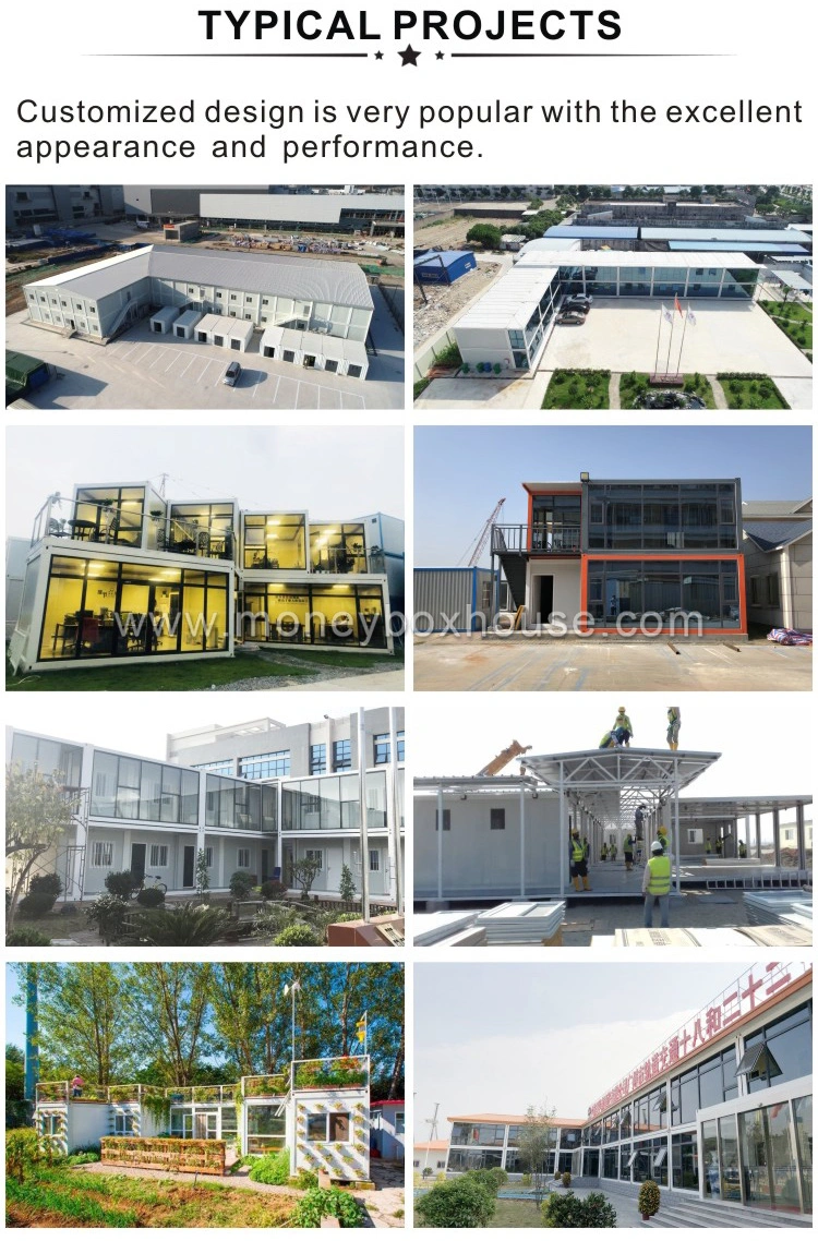 Luxury Combinated Apartment House Building Design Prefab 1 Bedroom Labour Apartment