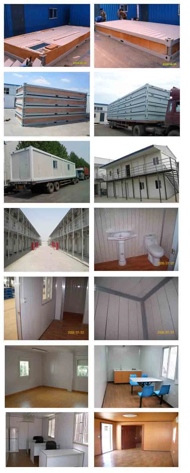 40FT 20FT Sandwich Panel Light Steel Prebuilt House Container Prices Prefab Portable Container House