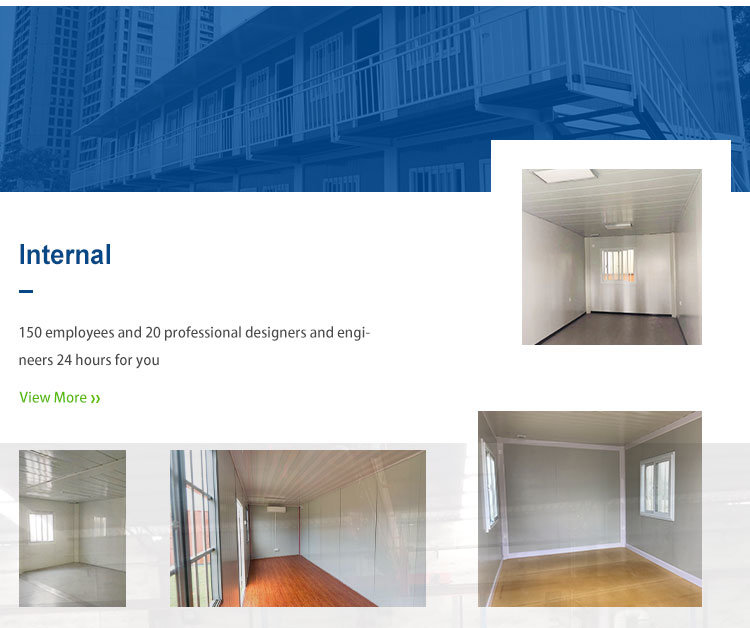 Modern Living 20FT/40FT Prefabricated House Office Modular Mobile Sandwich Panel Home Modular Luxury Container Houses